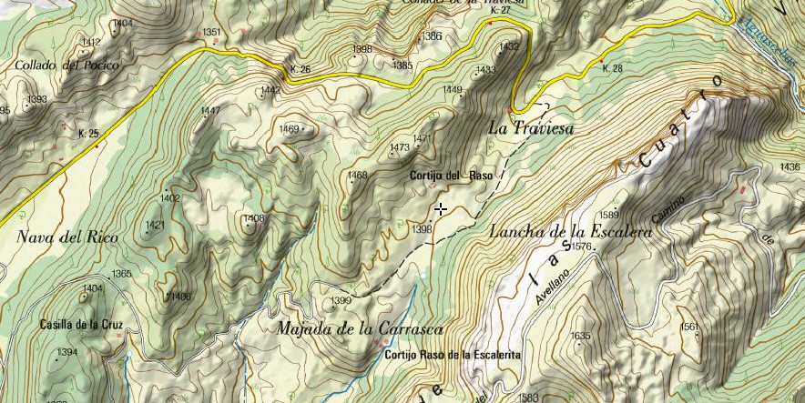 El Raso - El Raso. Mapa