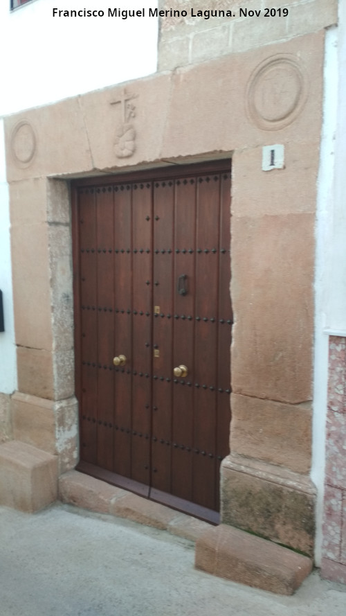 Casa de la Calle Amargura n 1 - Casa de la Calle Amargura n 1. Portada