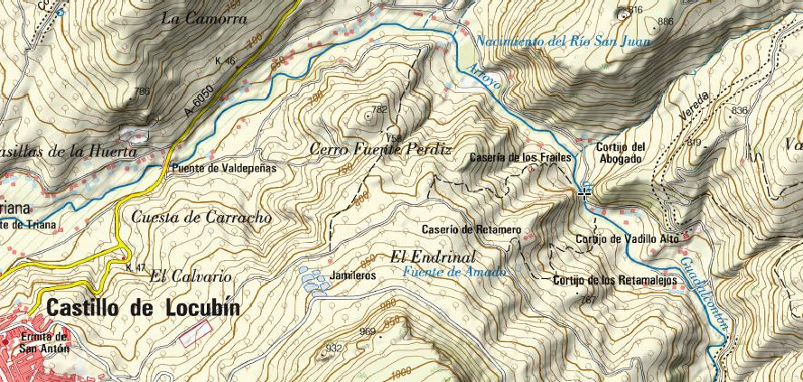 Can del Guadalcotn - Can del Guadalcotn. Mapa