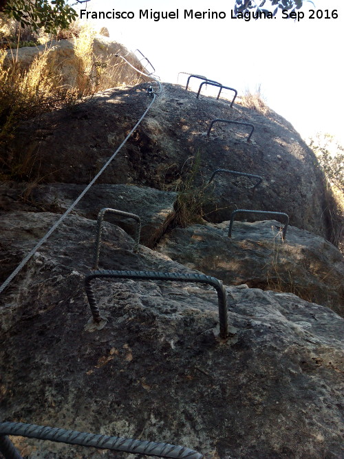 Va Ferrata Nacimiento del Ro San Juan - Va Ferrata Nacimiento del Ro San Juan. 