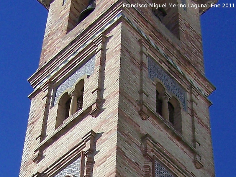 Iglesia del Carmen - Iglesia del Carmen. Ventanas superiores de la torre