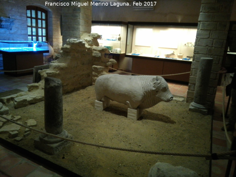 Toro Ibero de Arjona - Toro Ibero de Arjona. Museo Arqueolgico Ciudad de Arjona