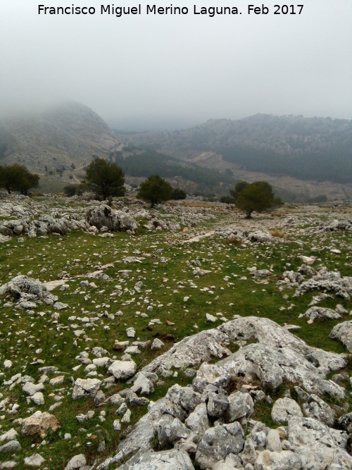 Poblado amurallado del Cerrillo Tesoro - Poblado amurallado del Cerrillo Tesoro. Posible camino medieval de acceso al poblado