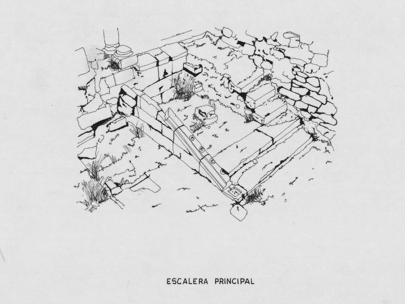 Castillo de Sabiote - Castillo de Sabiote. Plano detalle. IPCE 1983