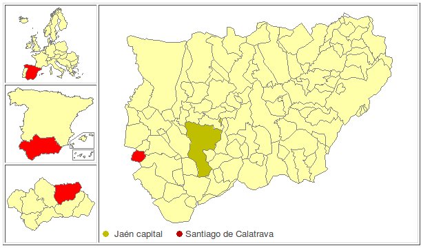 Santiago de Calatrava - Santiago de Calatrava. Localizacin