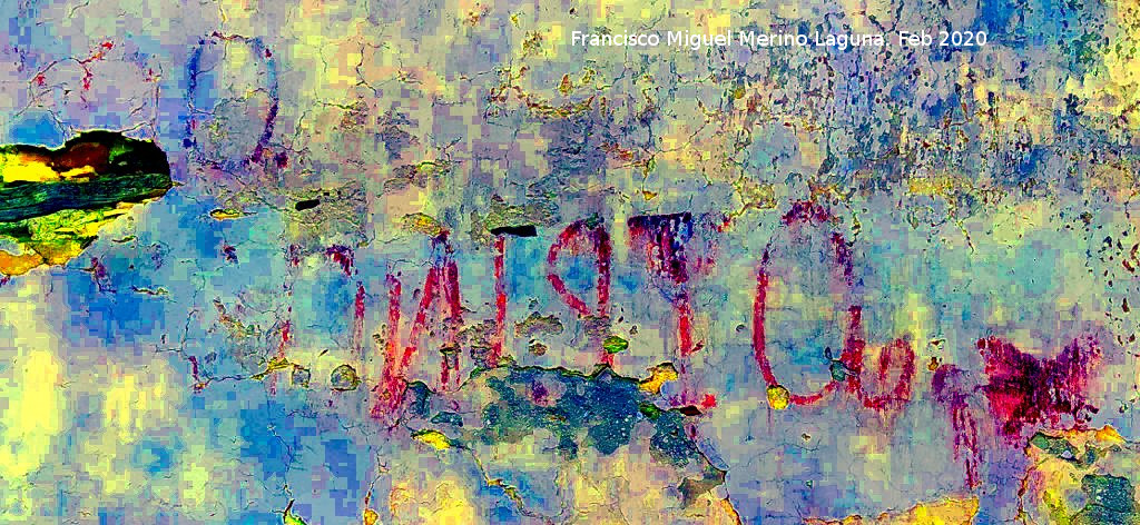 Cortijo de Capellan�as - Cortijo de Capellan�as. Tratada con Dstretch