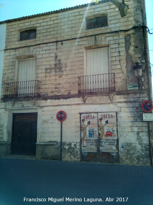 Casa de la Calle Empedrada n 21 - Casa de la Calle Empedrada n 21. Fachada