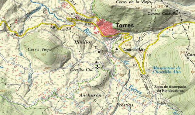 Cerrillo Cid - Cerrillo Cid. Mapa
