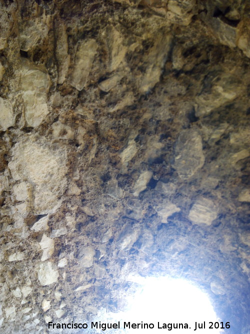 Yacimiento Cerro Largo - Yacimiento Cerro Largo. Bveda medieval