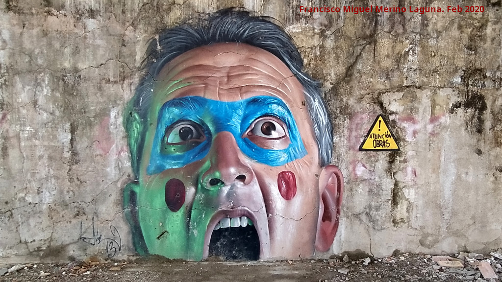Grafiti de Belin Atenci�n Obras - Grafiti de Belin Atenci�n Obras. 