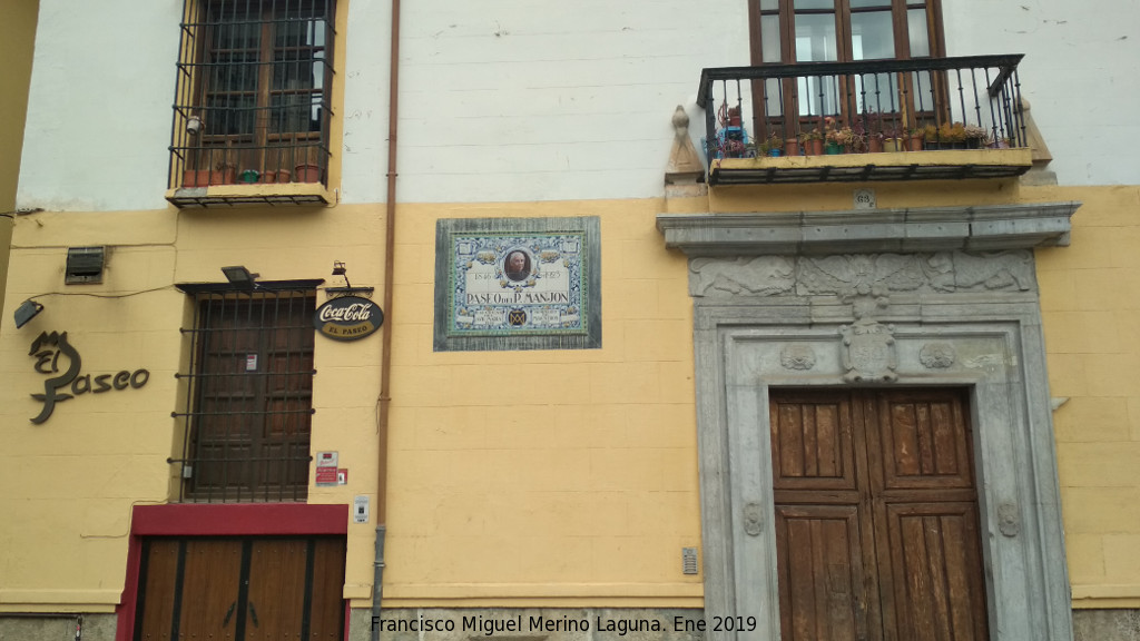 Casa del Paseo del Padre Manjn n 4 - Casa del Paseo del Padre Manjn n 4. 