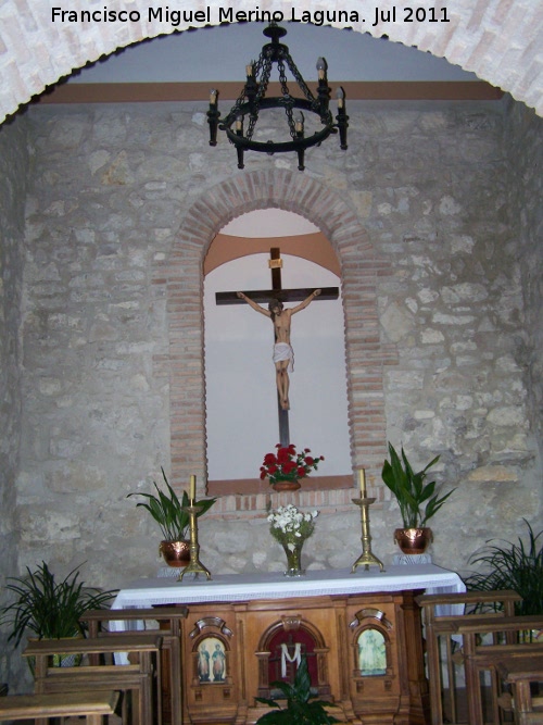 Ermita de El Calvario - Ermita de El Calvario. Altar