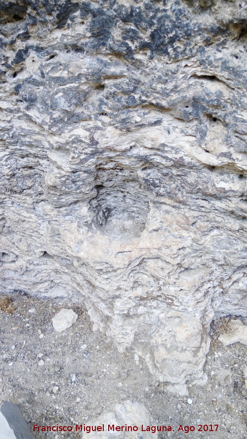 Casas Cueva del Tercero - Casas Cueva del Tercero. Hornacina pequea, posiblemente para una luminaria