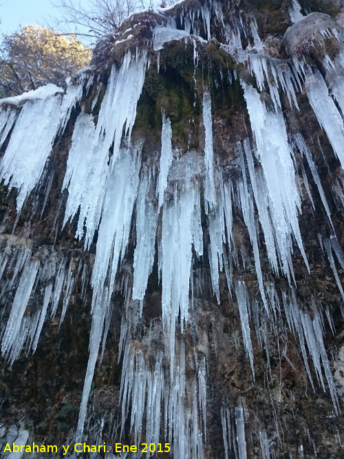 Cascada del Zurren - Cascada del Zurren. Congelada