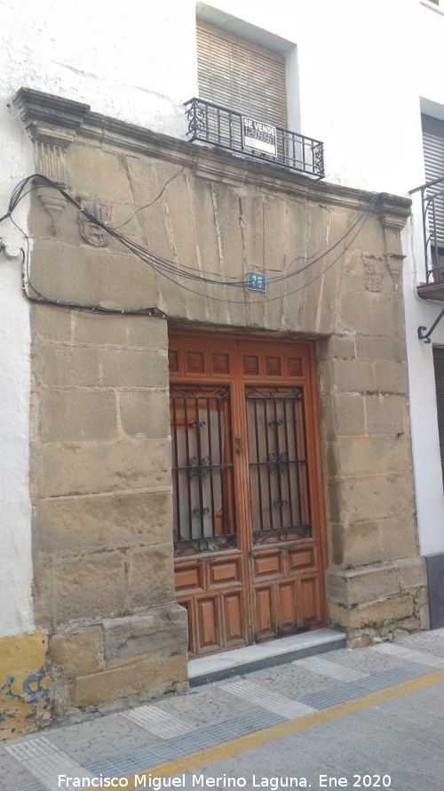 Casa de la Calle Cubillo n� 26 - Casa de la Calle Cubillo n� 26. Portada
