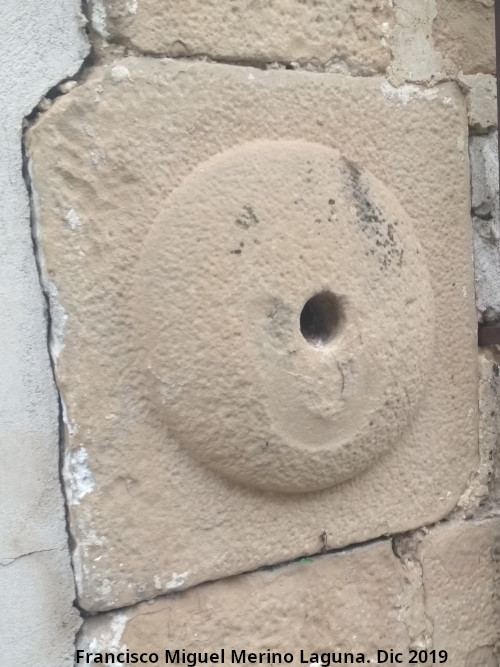 Casa de la Calle Pedraza n� 22 - Casa de la Calle Pedraza n� 22. Sillar de argolla