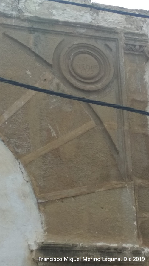 Casa de la Calle Pedraza n� 33 - Casa de la Calle Pedraza n� 33. Tondo derecho