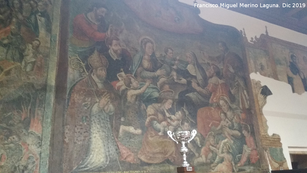 Palacio de Juan V�zquez de Molina - Palacio de Juan V�zquez de Molina. Pintura mural