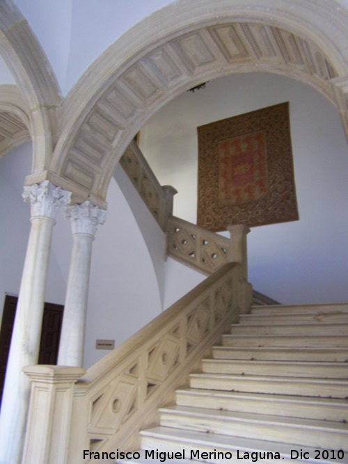 Palacio de Juan Vzquez de Molina - Palacio de Juan Vzquez de Molina. Escalera
