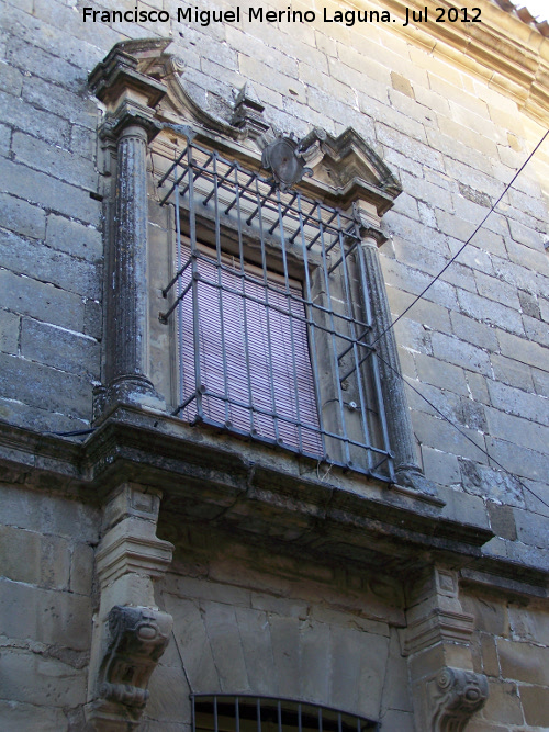 Palacio del Marqus de Mancera - Palacio del Marqus de Mancera. Ventana lateral