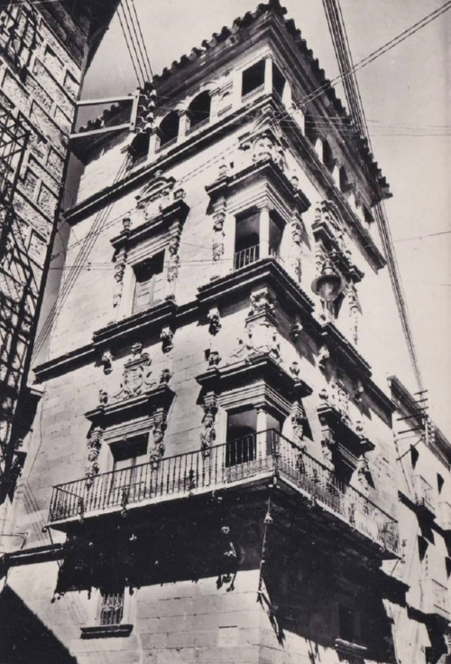 Palacio de los Condes de Guadiana - Palacio de los Condes de Guadiana. Foto antigua