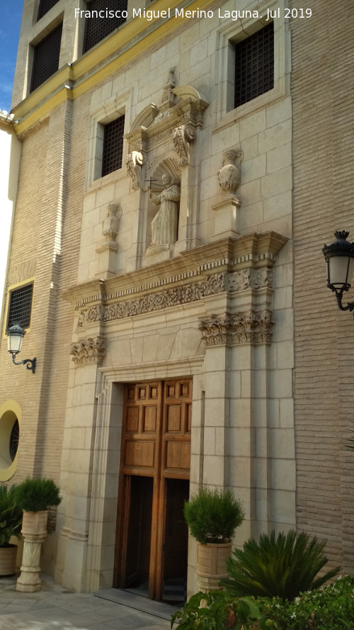 Monasterio de Santa Clara la Real - Monasterio de Santa Clara la Real. Portada