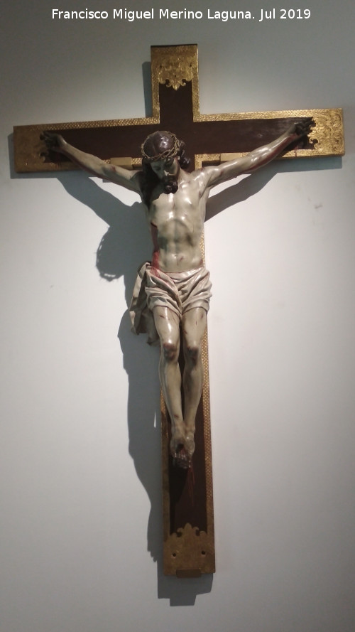 Monasterio de Santa Clara la Real - Monasterio de Santa Clara la Real. Crucificado