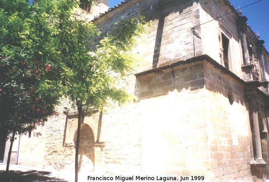 Iglesia de San Pedro - Iglesia de San Pedro. Puerta cegada del lateral