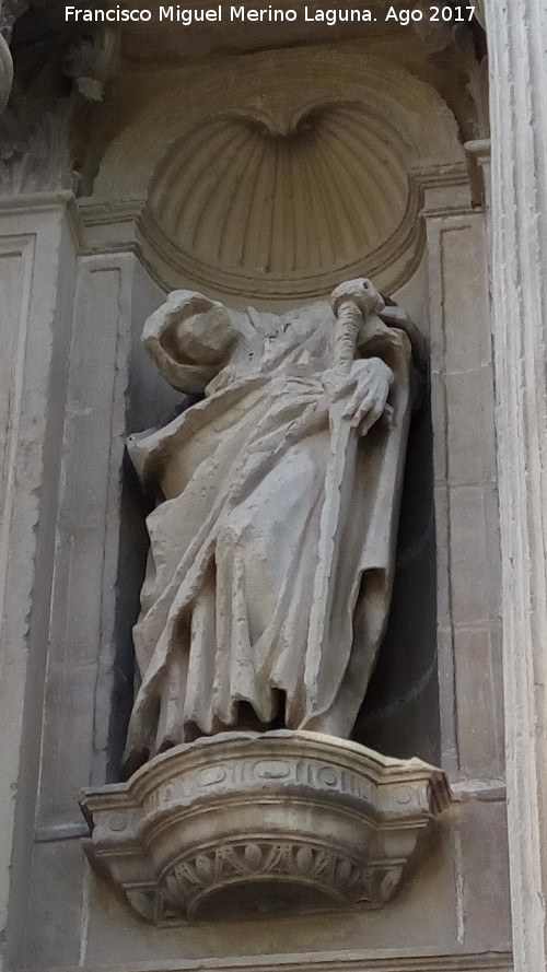 Colegiata de Santa Mara de los Reales Alczares - Colegiata de Santa Mara de los Reales Alczares. San Pablo mutilado
