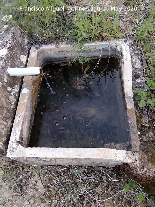 Fuente de las Quebradas - Fuente de las Quebradas. Pilar peque�o