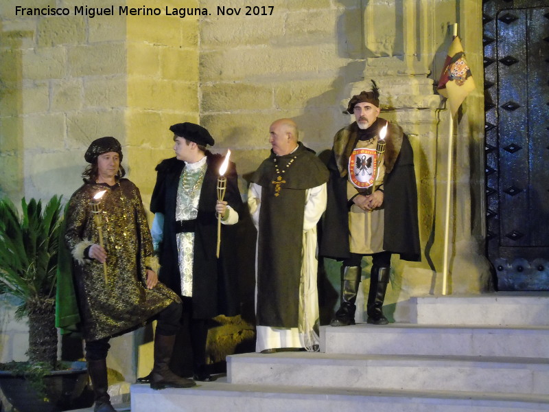 Cortejo f�nebre de Isabel la Cat�lica - Cortejo f�nebre de Isabel la Cat�lica. En la Iglesia de San Pedro