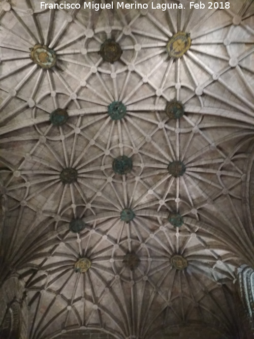 Monasterio de los Jer�nimos - Monasterio de los Jer�nimos. B�veda