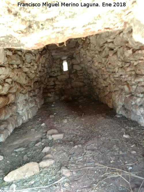 Chozo de Arquillos el Viejo - Chozo de Arquillos el Viejo. Interior