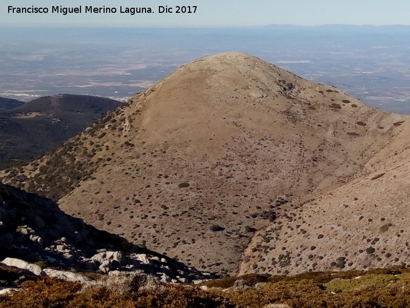 Cerro Ponce - Cerro Ponce. Desde la ladera del Mgina