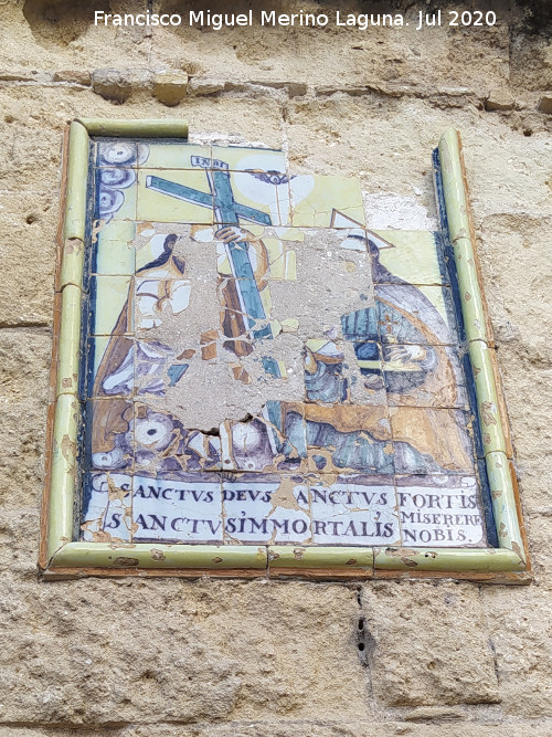 Bas�lica Menor de Santa Mar�a de la Asunci�n - Bas�lica Menor de Santa Mar�a de la Asunci�n. Azulejos