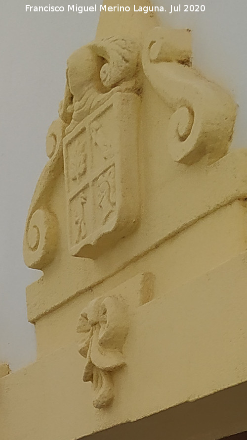 Palacio del Mayorazgo - Palacio del Mayorazgo. Escudo