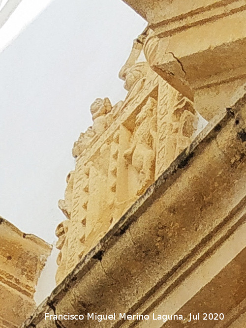 Palacio del Mayorazgo - Palacio del Mayorazgo. Escudo