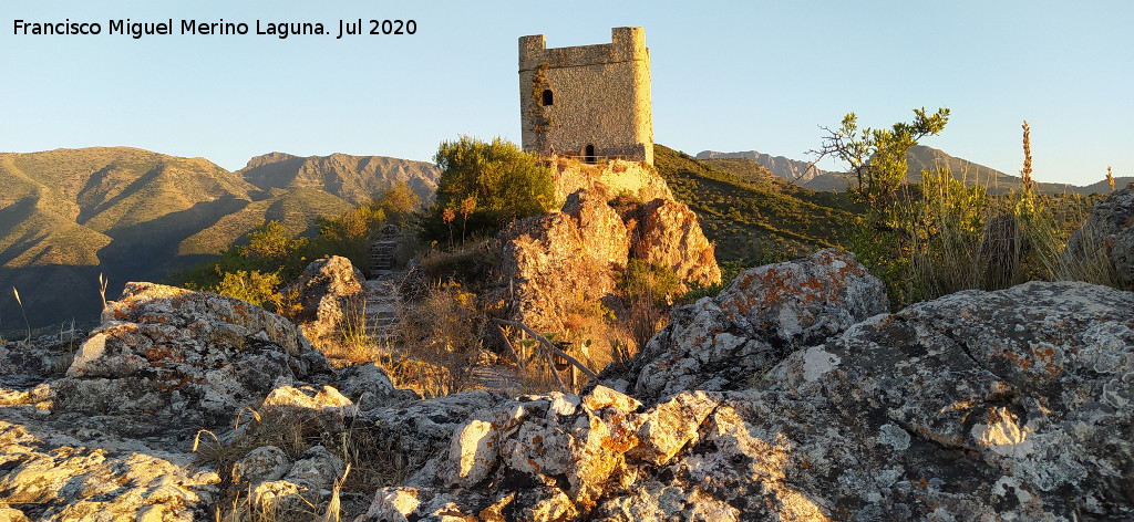Castillo de Zahara de la Sierra - Castillo de Zahara de la Sierra. Torre del Homenaje