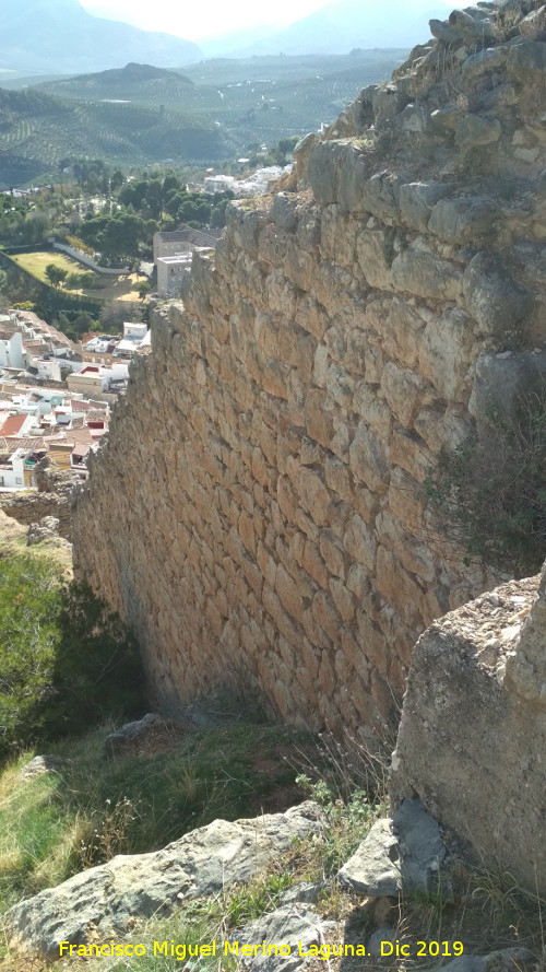Muralla de Ja�n. Torre�n Sur III - Muralla de Ja�n. Torre�n Sur III. Lienzo cristiano a intramuros