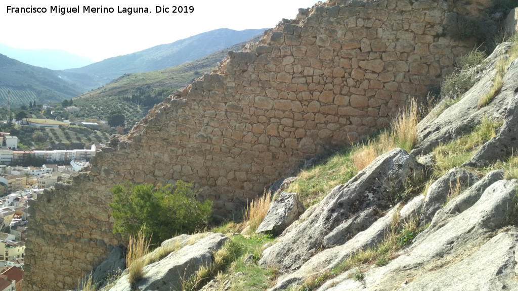 Muralla de Ja�n. Torre�n Sur III - Muralla de Ja�n. Torre�n Sur III. Intramuros del lienzo cristiano