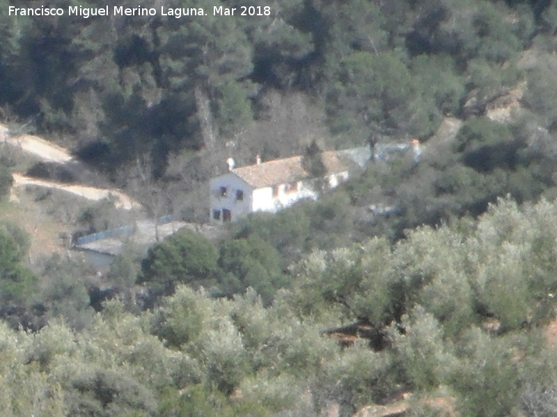 Cortijo Tranco del Polvorista - Cortijo Tranco del Polvorista. Desde el Mirador de los Ingenieros