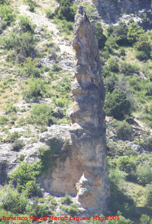 Caon de Pitillos - Caon de Pitillos. Formacin de piedra caliza