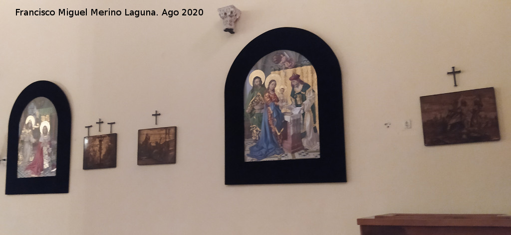 Santuario de Nuestra Se�ora del �guila - Santuario de Nuestra Se�ora del �guila. Cuadros y estaciones