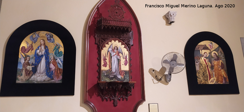 Santuario de Nuestra Se�ora del �guila - Santuario de Nuestra Se�ora del �guila. Cuadros