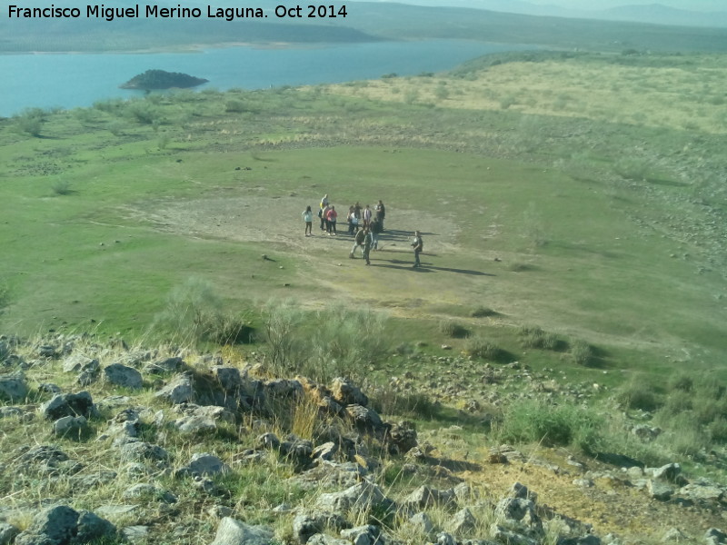 Oppidum de Giribaile - Oppidum de Giribaile. Roca madre