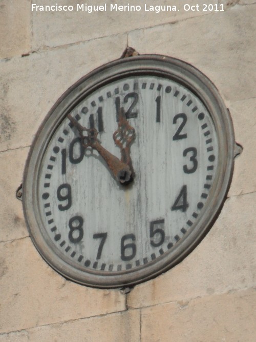 Ayuntamiento de Villacarrillo - Ayuntamiento de Villacarrillo. Reloj
