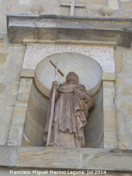 Convento de Santa Ana - Convento de Santa Ana. Hornacina