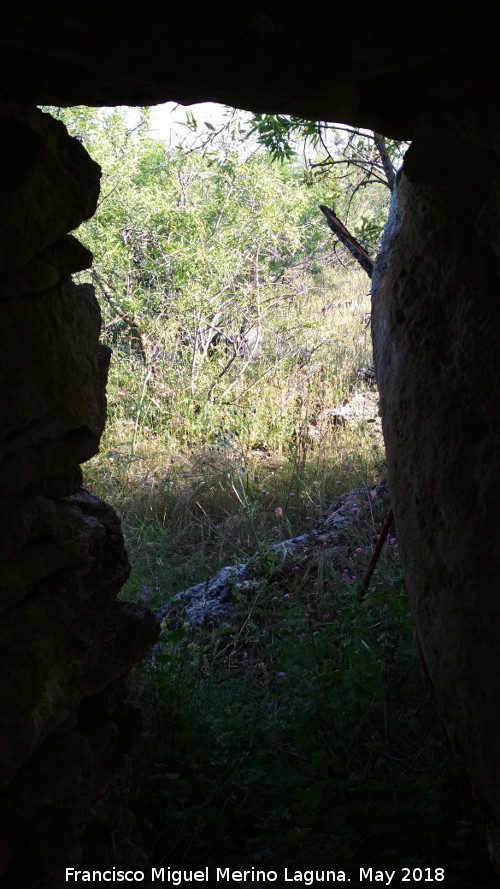 Chozo Alto de la Nava - Chozo Alto de la Nava. Puerta