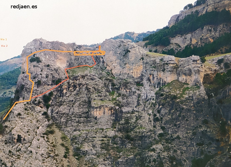 V�a ferrata La Mocha - V�a ferrata La Mocha. 