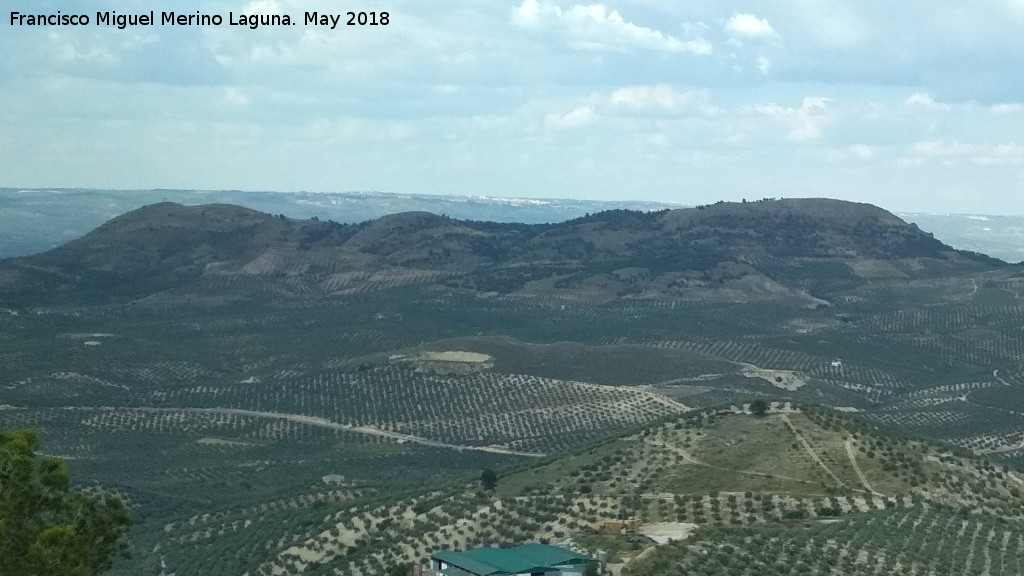 Cerros de Fique - Cerros de Fique. Desde el Castillo de San Esteban